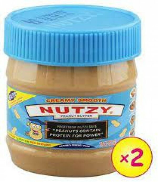 Nutzy Peanut Butter Creamy Smooth (227gm)