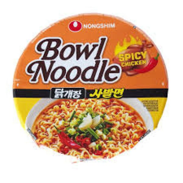 Nongshim Bowl Noodle Spicy Chicken