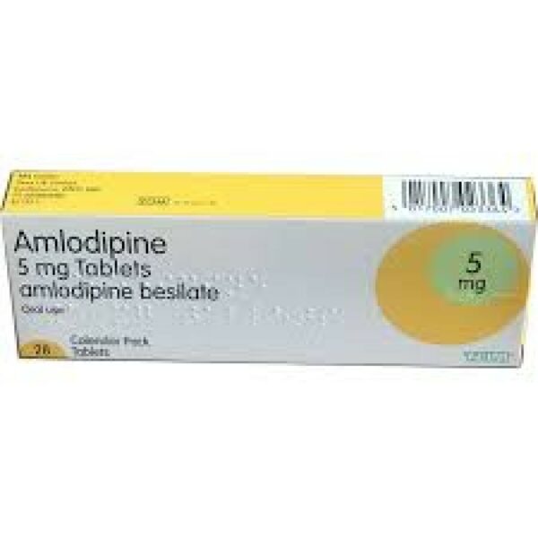 Amlodipine 5Mg Teva 28Tabs