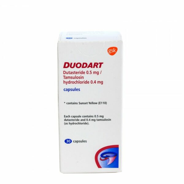 Duodart 0.5mg/0.4mg 30Capssules (gsk)