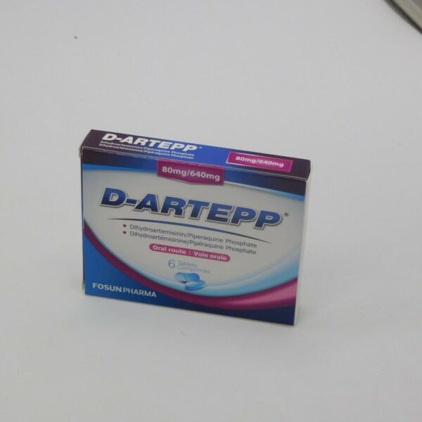 D-Artepp Oral Route Tablets 50mg/640mg