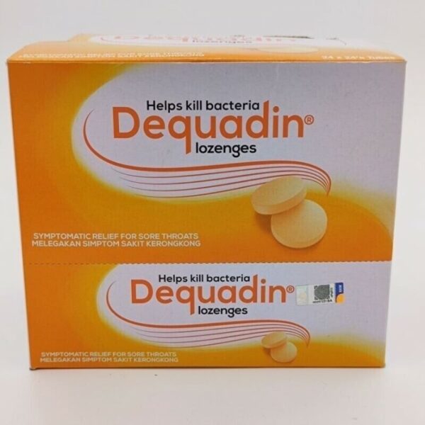 Dequadin Lozeges Tripple Action 100