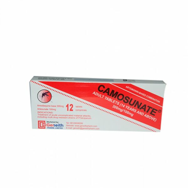 Camusunate Adult Tablets 14years And Above (Geneith)